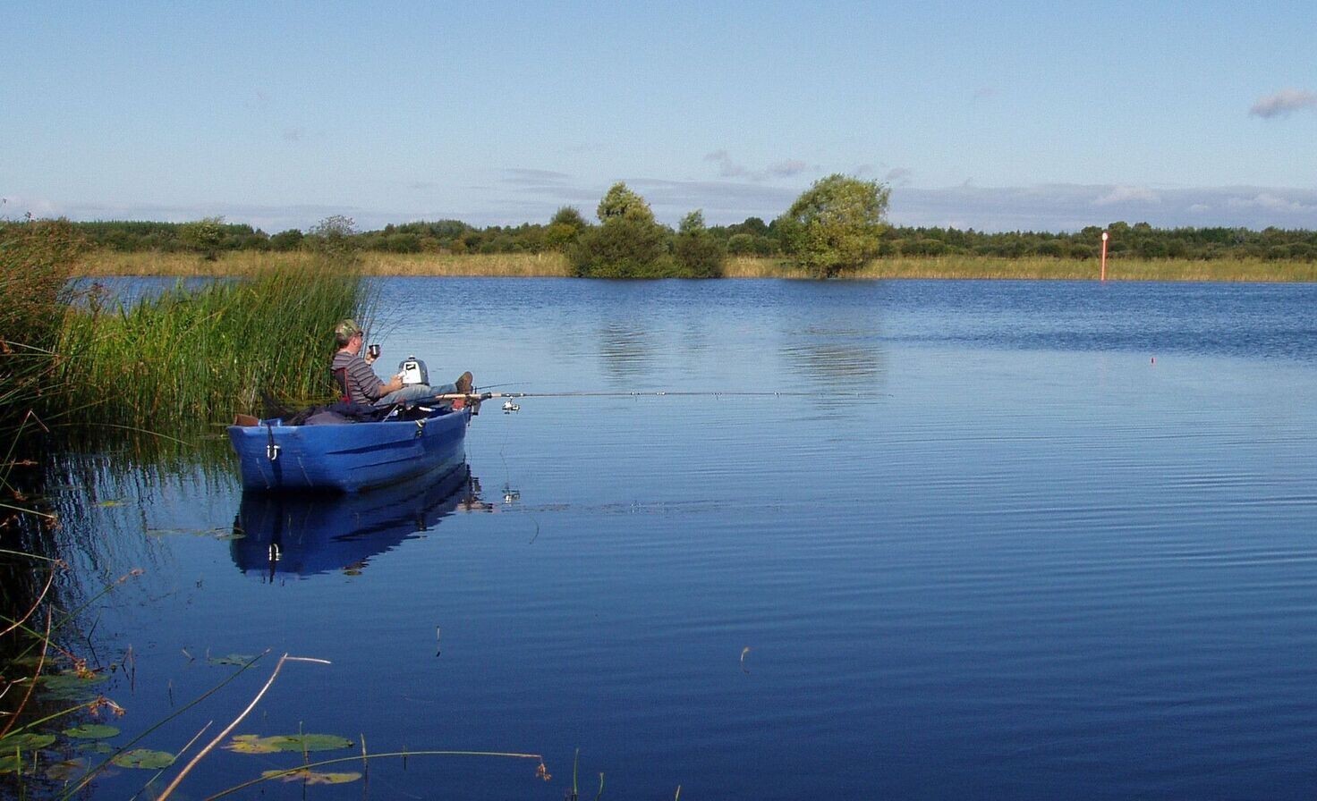Angelferien auf dem Hausboot in Irland